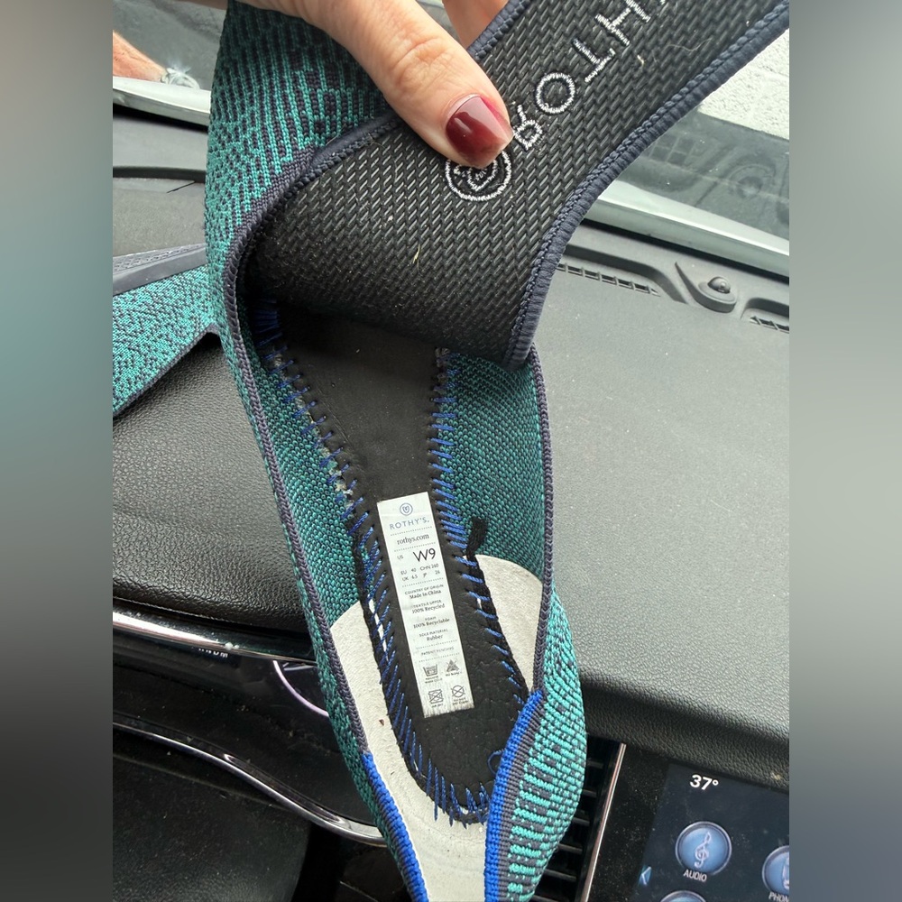 Rothy’s Women’s Spruce Python The Point Pointed T… - image 5